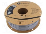 Filament POLYMAKER PolyLite PET-G 1,75mm gri 1kg 230-240&deg;C