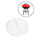 Grătar rotund 34 cm diametru, oțel cromat, accesorii pentru grătar pe cărbuni