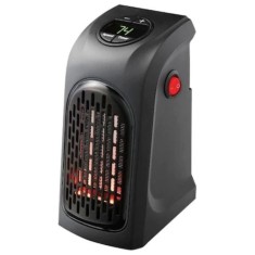 Mini aeroterma portabila FOXMAG24&reg; pentru priza, ergonomica, cu afisaj digital, 400 W