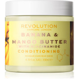 Revolution Haircare Hair Mask Banana &amp; Mango Butter masca tratament intensiv pentru păr 200 ml