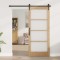 vidaXL Ușă Interioară cu Sticlă ORKDAL Maro 86 x 198.5 cm 4102699