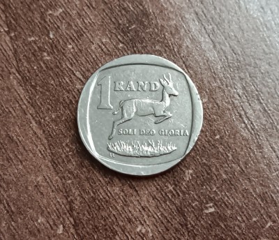 C50 - Moneda foarte veche - 1 rand - Africa de Sud - 2000 foto