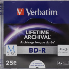 Verbatim M-DISC BD-R 4X 25 GB INKJET PRINTABLE