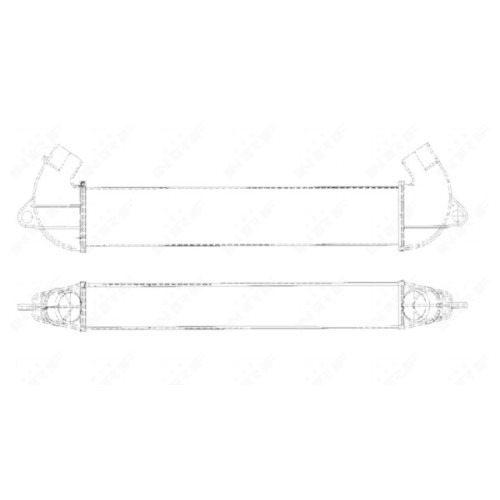 Radiator intercooler Nrf 30140A