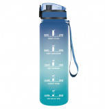 Sticla de apa cu marcare a timpului, 500 ml Vikaster, fara BPA - RESIGILAT