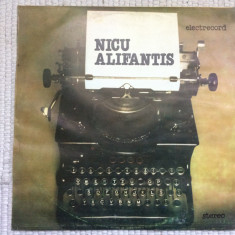 nicu alifantis 1984 disc vinyl lp muzica folk rock electrecord ST EDE 02508 VG+