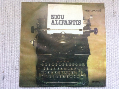 nicu alifantis 1984 disc vinyl lp muzica folk rock electrecord ST EDE 02508 VG+ foto