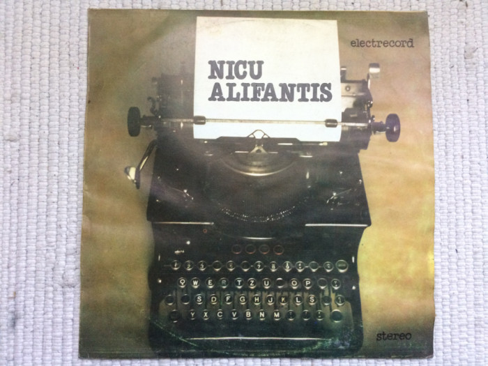 nicu alifantis 1984 disc vinyl lp muzica folk rock electrecord ST EDE 02508 VG+