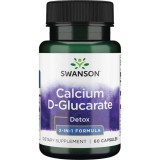 Cumpara ieftin Calciu D-Glucarate 250mg 60cps Swanson, Swanson Health Products