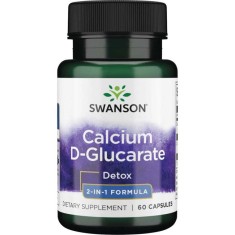 Calciu D-Glucarate 250mg 60cps Swanson foto