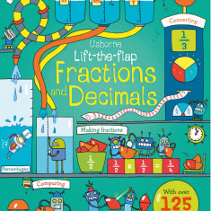Lift-the-flap Fractions and Decimals Usborne Books