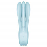 Satisfyer vibrator multifuncțional Threesome 1 albastru