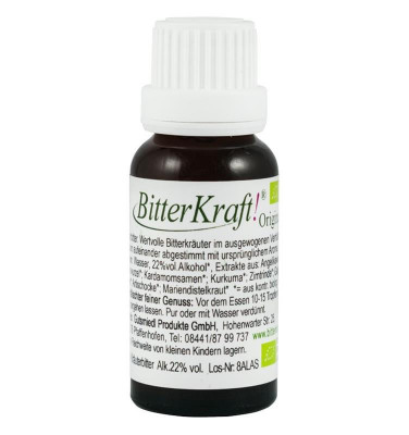 Bitter Kraft Original Bio 20ml Hildegard Von Bingen foto