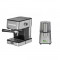 Pachet Espressor cu pompa Studio Casa Mio SC 2001 850 W 15 bar 1.2 l + Rasnita Del Caffe Grind Master 220W 60g Inox