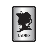 Indicator Toaletă Ladies pentru Grup Sanitar