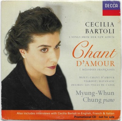 CD Cecilia Bartoli, Myung-Whun Chung &amp;lrm;&amp;ndash; Chant D&amp;#039;Amour - M&amp;eacute;lodies Fran&amp;ccedil;aises foto