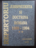 REPERTORIU DE JURISPRUDENTA SI DOCTRINA ROMANA 1989-1994 - Crisu (Vol. II)
