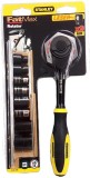 Set tubulare Stanley 3/8 cu clichet Rotator FatMax, 9 piese