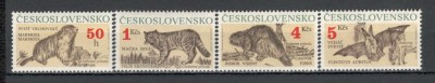 Cehoslovacia.1990 Protejarea naturii-Animale XC.605 foto