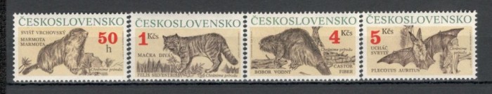 Cehoslovacia.1990 Protejarea naturii-Animale XC.605