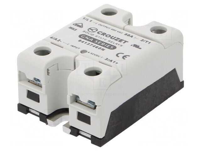 Releu Semiconductor 50A 1-Fazat 48-660VAC