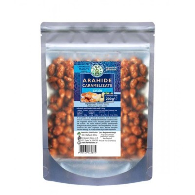 Arahide Caramelizate Sarate 200 grame Herbal Herbavit foto