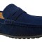 Mocasini Barbatesti, Bleumarin, Perforati din piele intoarsa Royal - 39