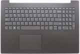 Carcasa superioara cu tastatura palmrest Laptop, Lenovo, IdeaPad 330-15AST Type 81D6, 5CB0N86581, gri, layout US