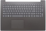 Carcasa superioara cu tastatura palmrest Laptop, Lenovo, IdeaPad 320-15ISK Type 80XH, 5CB0N86581, gri, layout US