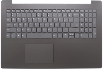Carcasa superioara cu tastatura palmrest Laptop, Lenovo, IdeaPad 330-15IGM Type 81D1, 5CB0N86581, gri, layout US foto