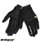 Manusi barbati pentru scuter - motocicleta Urban vara Seventy model SD-C40 Asphalt culoare: negru/galben fluor &ndash; degete tactile XL (10 cm)