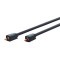 Cablu audio-video Profesional 1x RCA tata-tata 7.5m 75ohm OFC cupru dublu ecaranat AWG24 aurit Clicktronic 70448