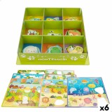 Joc Educativ Lisciani Giochi 26 x 6 x 26 cm animale Metoda Montessori 67 Piese (6 Unități)