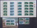 NAMIBIA-- PESTI-4 V.+1 S/Sh.+4 M/Sh (10 Serii)MNH**NAM 06A