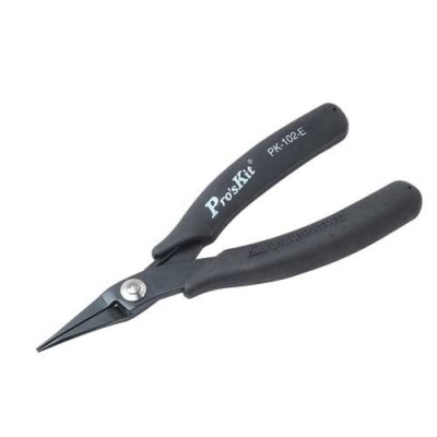 CLESTE MINIATURA PLAT ESD 145MM 1PK-102-E PROSKIT foto