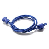 Cumpara ieftin Royal Blue - Sireturi elastice inteligente, functie NO TOUCH, Reflectorizante, 3MM, NORMALE, SIRETILA