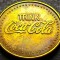 Jeton COCA COLA VINTAGE, anii 60 GERMANIA * cod moneda 2458