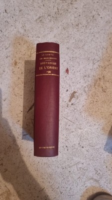Le Comte de Marcellus - Souvenirs de L Orient foto