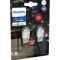 Set 2 leduri auto Rosu W21W Philips Ultinon Pro3100 SL lampa frana
