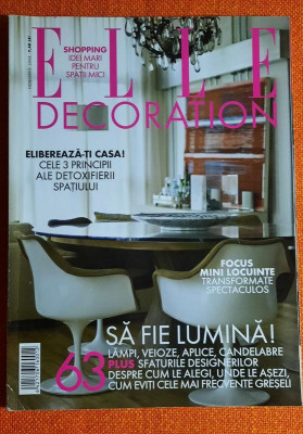 Revista Elle Decoration - noiembrie 2008 foto