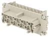 Conector HDC Amphenol 8+PE 16A Mamă Serie C146 Carcasa E16 Argintat 660V 1.5-2.5mm&sup2;