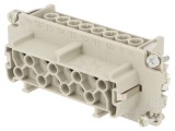Conector HDC Inserturi Mamă 8+8 PE 16A