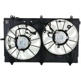 Elice ventilator Mitsubishi Outlander, 2012- Motor 2.0 Hybrid; 2.4; 3.0 V6, 340/340 Mm; (2 +2) Pini, 2 Elice Cu Suport, Fara Pre-Rezistor, OE: 1355a2, Rapid