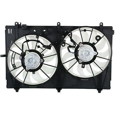 Elice ventilator Mitsubishi Outlander, 2012- Motor 2.0 Hybrid; 2.4; 3.0 V6, 340/340 Mm; (2 +2) Pini, 2 Elice Cu Suport, Fara Pre-Rezistor, OE: 1355a2 foto