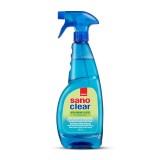 Sano Clear cu Otet, Detergent Multifunctional 1L, Curatare Universală, Feronerie, Oglinzi, Ceramica, Laminat, Parbrize