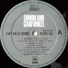 Vinil 2XLP "Japan Press" Simon And Garfunkel - Simon And Garfunkel (G+)