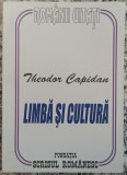 Limba si cultura - Theodor Capidan