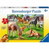 Cumpara ieftin Puzzle Cai, 60 Piese, Ravensburger