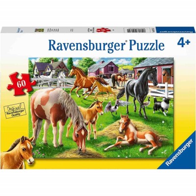 Puzzle Cai, 60 Piese foto