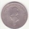 Tunisia 1 dinar 1990 - harta Tunisiei.
